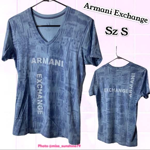 A/X Armani Exchange Tops - A/X Armani Exchange - Sz S - lux soft v neck tee